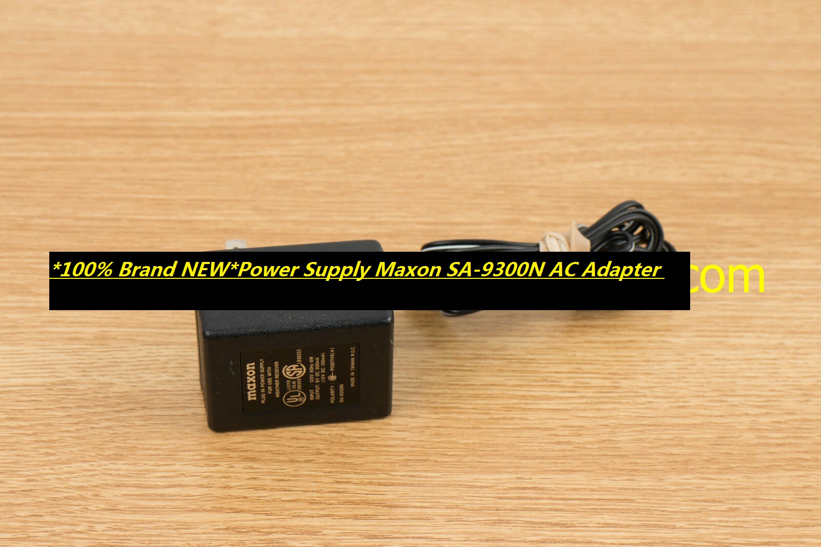 *100% Brand NEW*Power Supply Maxon SA-9300N AC Adapter